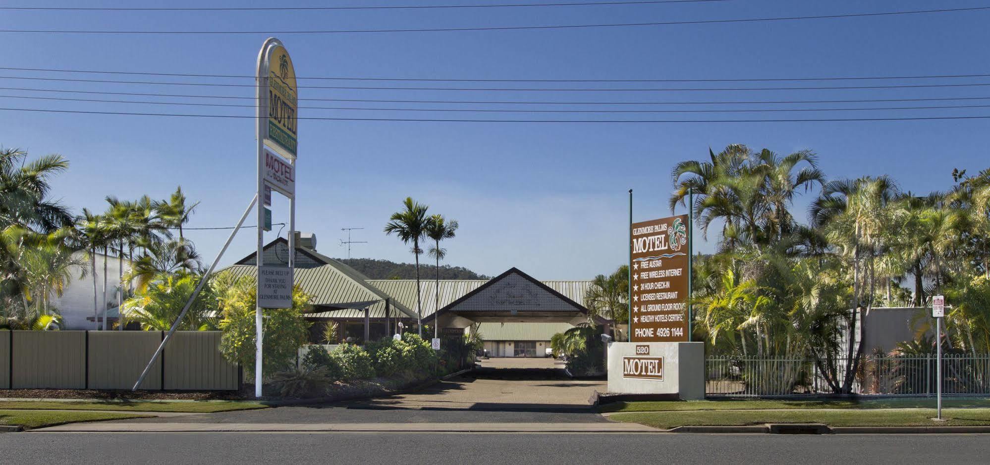 Glenmore Palms Motel Rockhampton Bagian luar foto